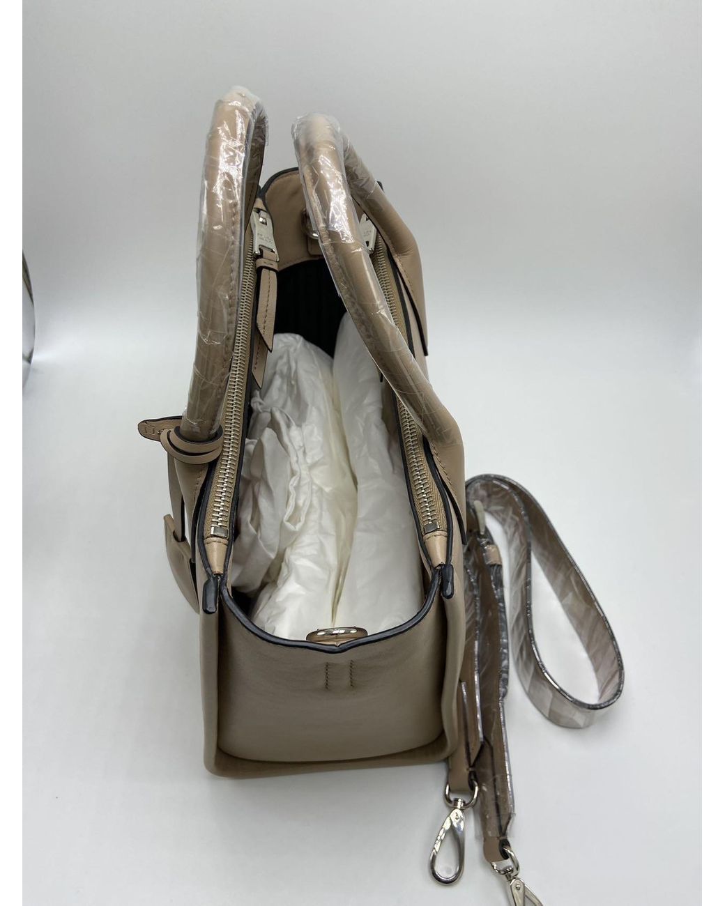 Prada Multicolor Double Handle Shoulder Bag