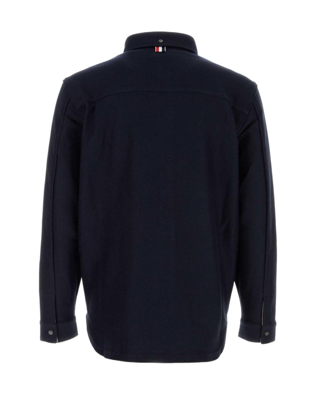 Thom Browne Blue Buttoned Jacket for men