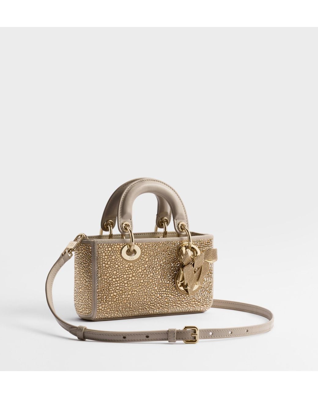 Dior Metallic Lady D-Joy Micro Bag