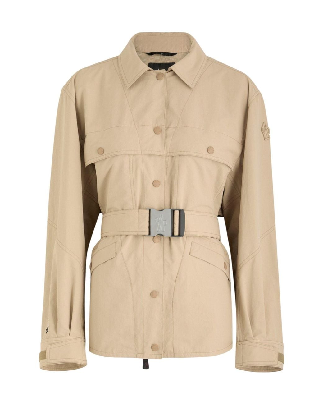 Moncler Natural Simple And Casual Coat