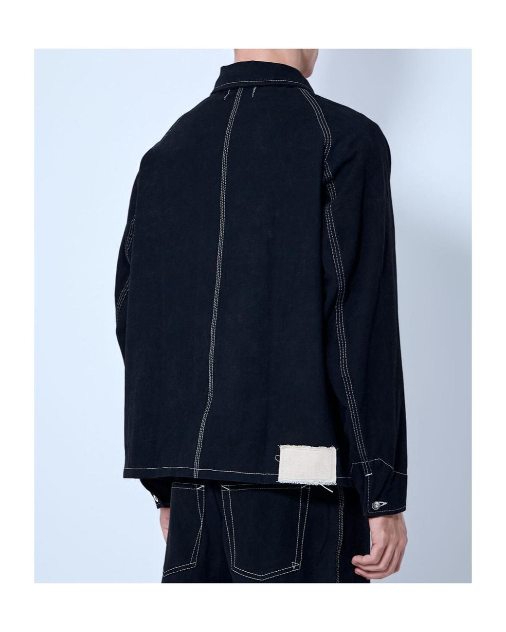 STORY mfg. Blue Long-Sleeve Jacket for men