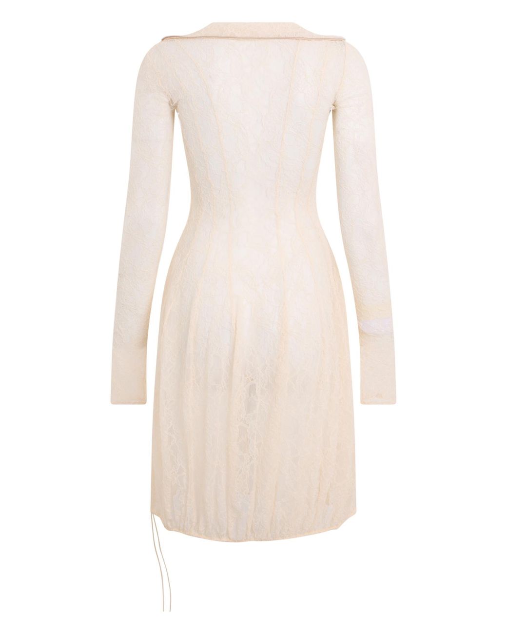 Philosophy Di Lorenzo Serafini Natural Lace Midi Dress