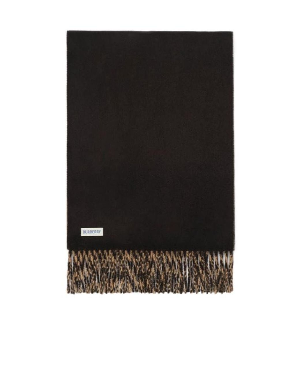 Burberry White Knight Cashmere Scarf for men