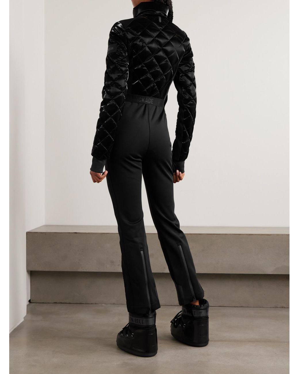 Mackage Black High-Necked Bodysuit