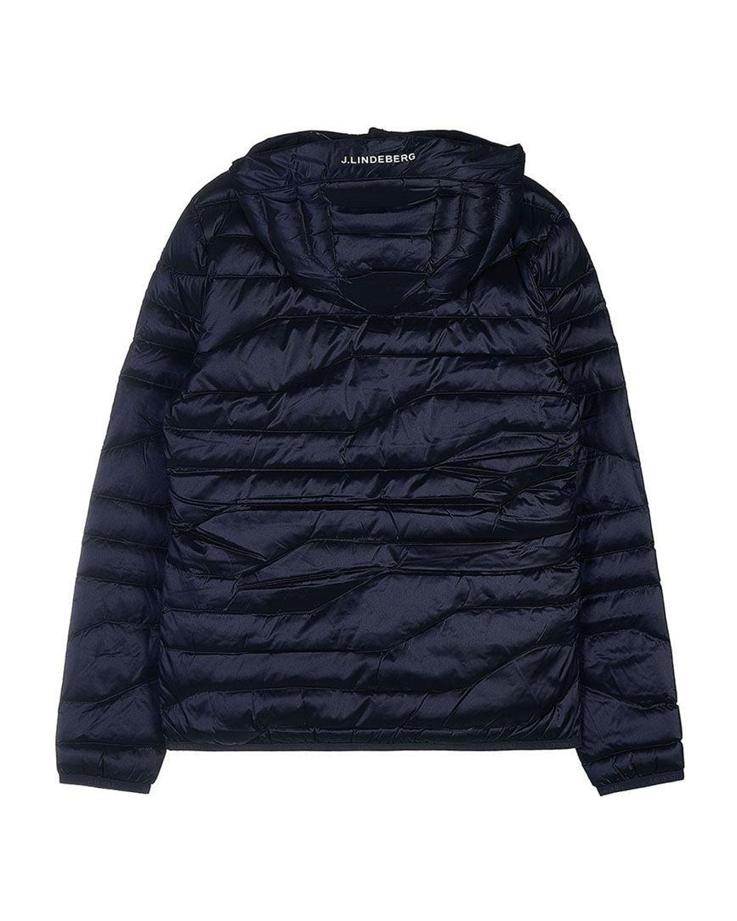 J.Lindeberg Blue Quilted Zippered Cotton Jacket