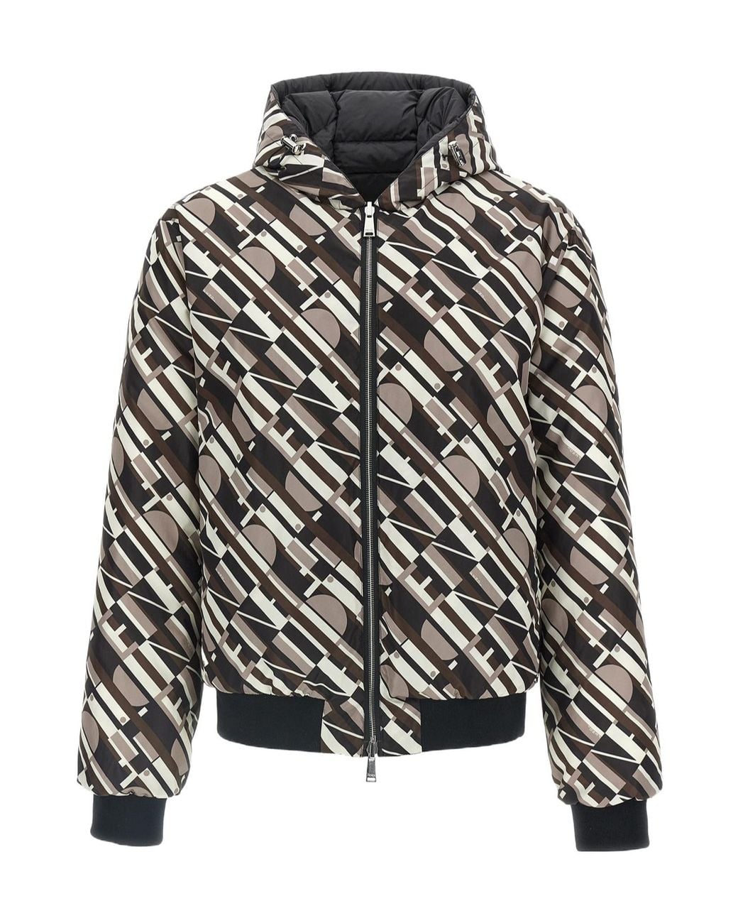 Fendi Black Winter Jackets for men
