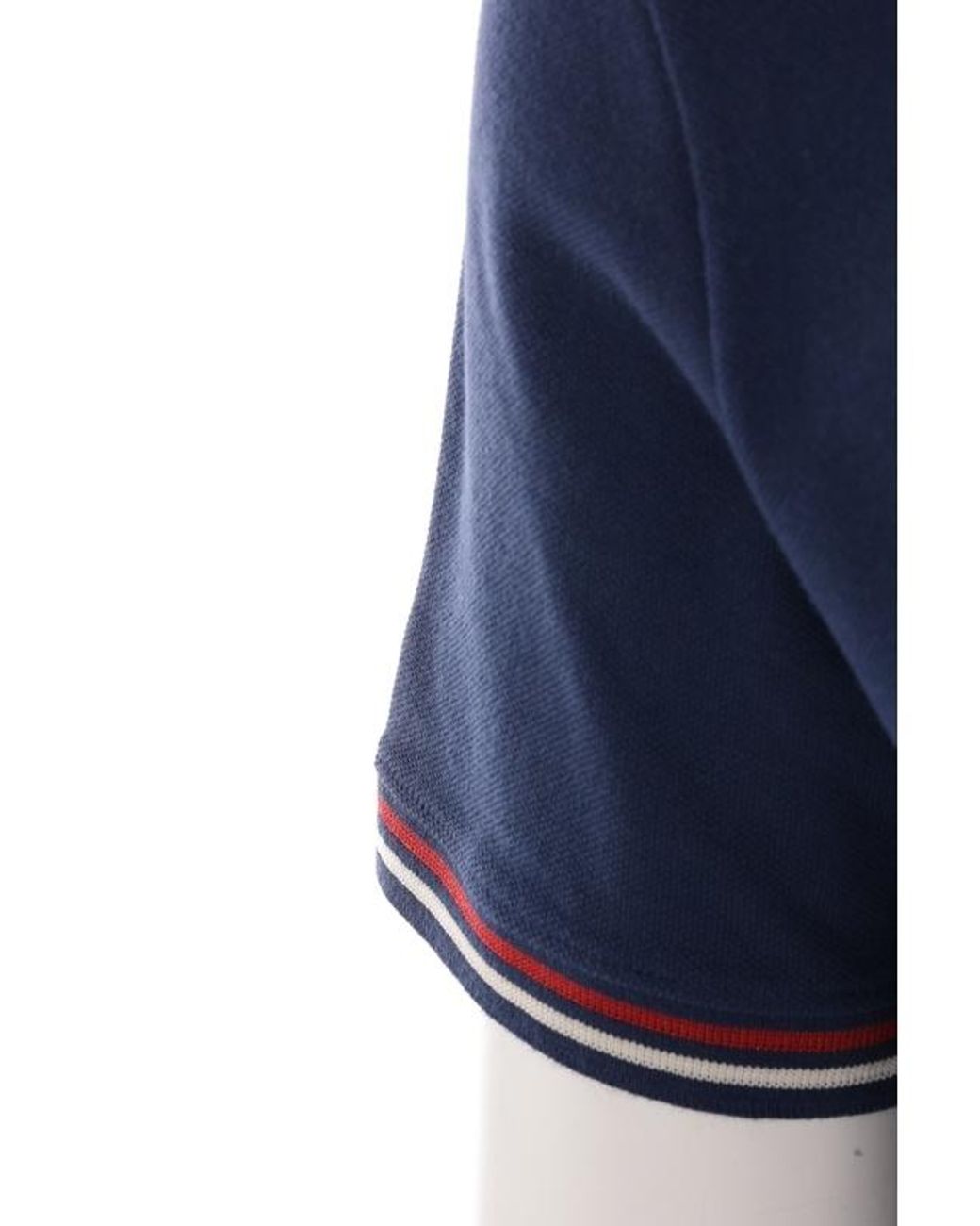 Valentino Blue Logo Embroidered Button Detailed Polo Shirt for men