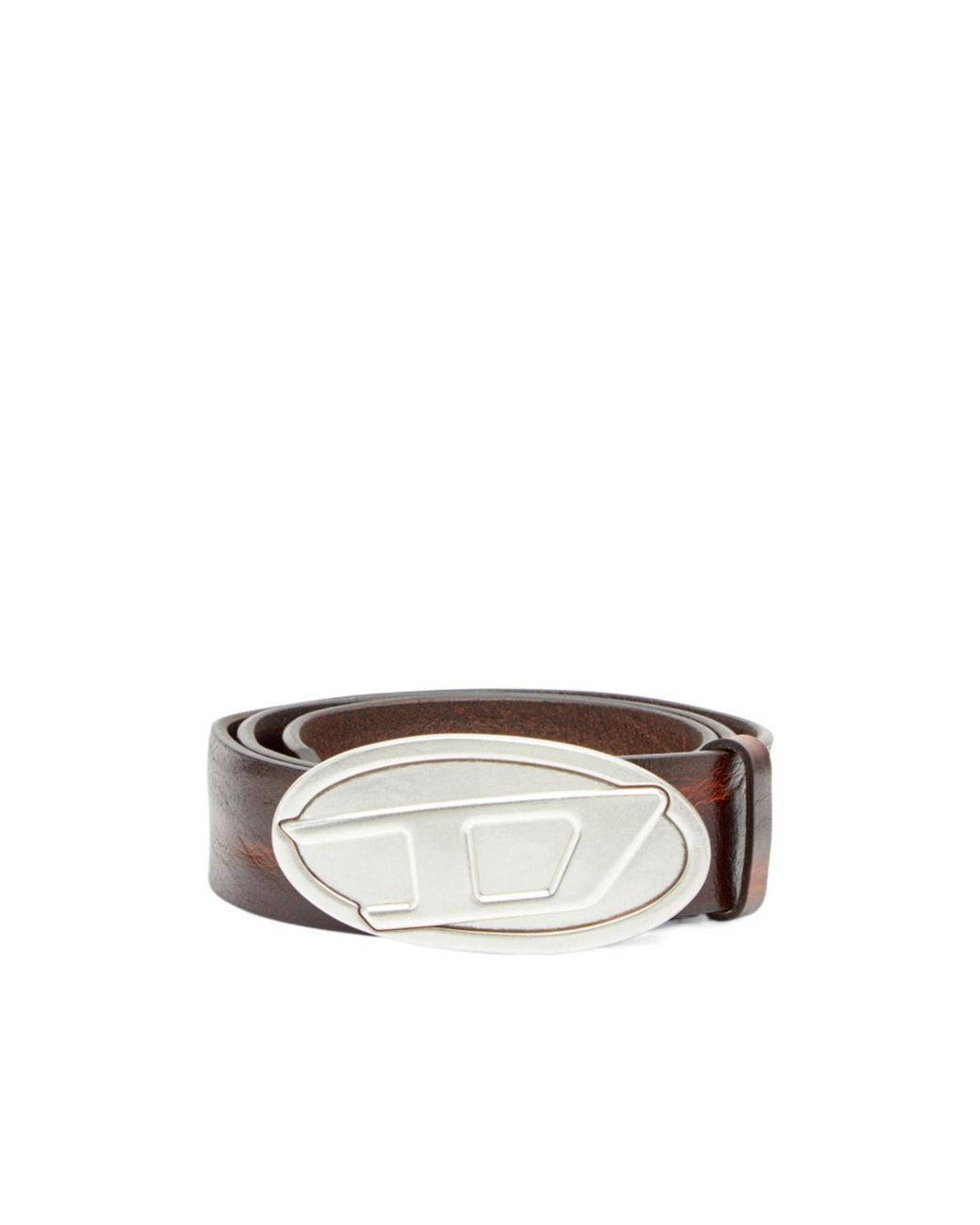 DIESEL White B-1Dr 2.0 Belt for men