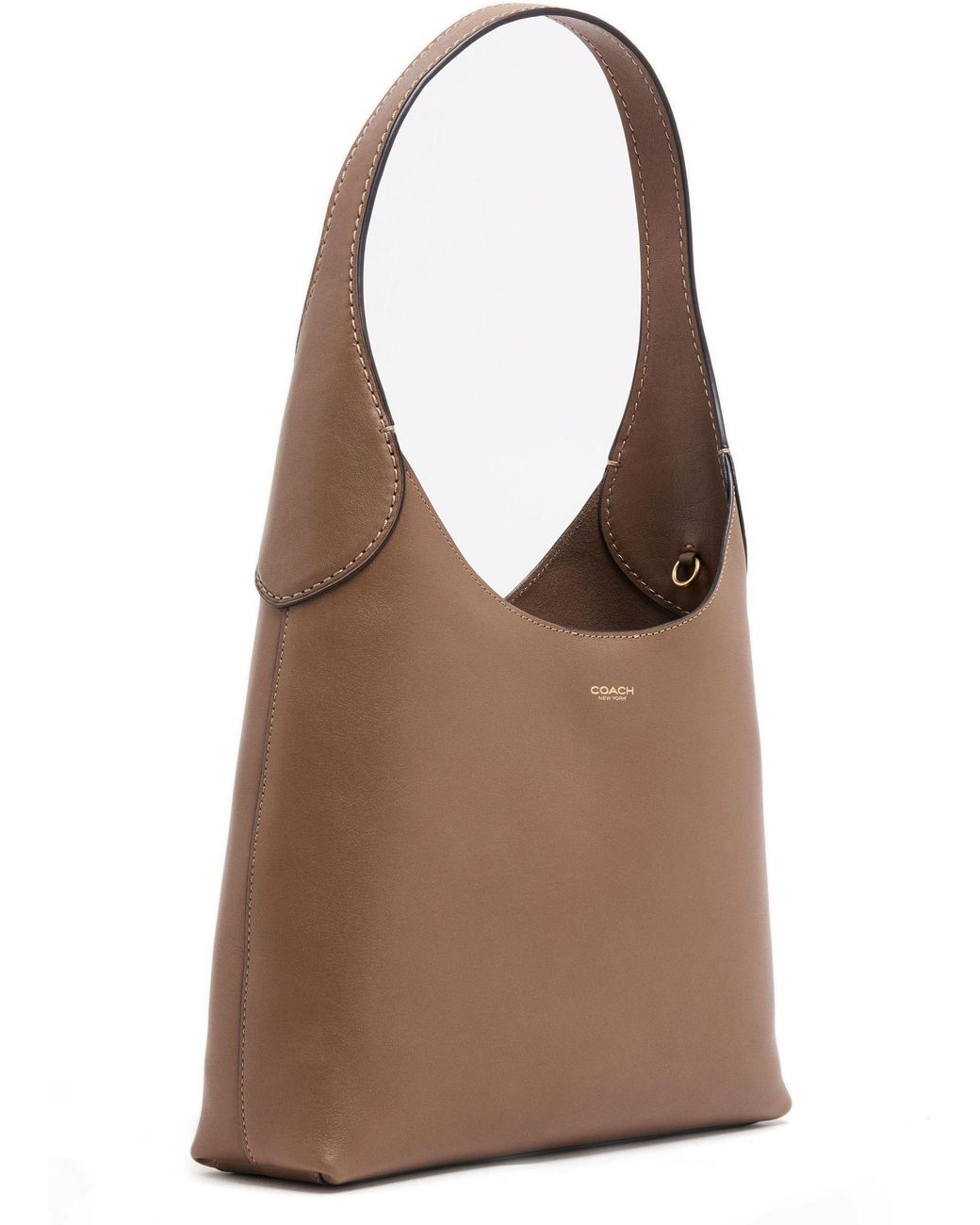 COACH Brown Brooklyn 28 Shoulder Bag
