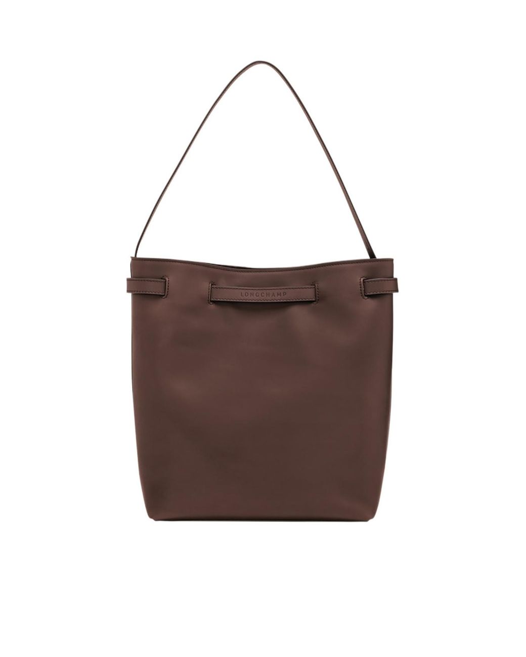 Longchamp Brown Le Smart Shoulder Bag