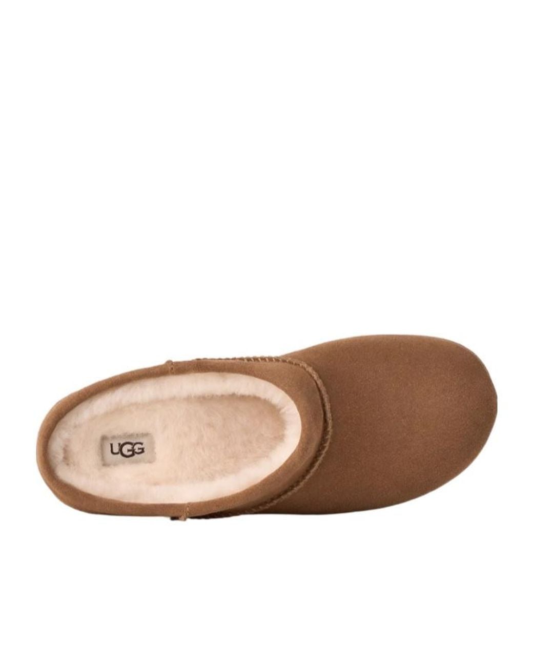 Ugg Brown Enwrap Suede Clogs for men