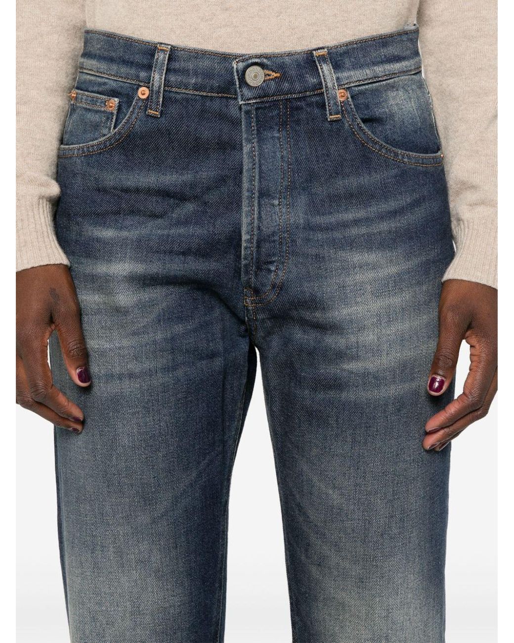 Dondup Blue Slim Fit Jeans
