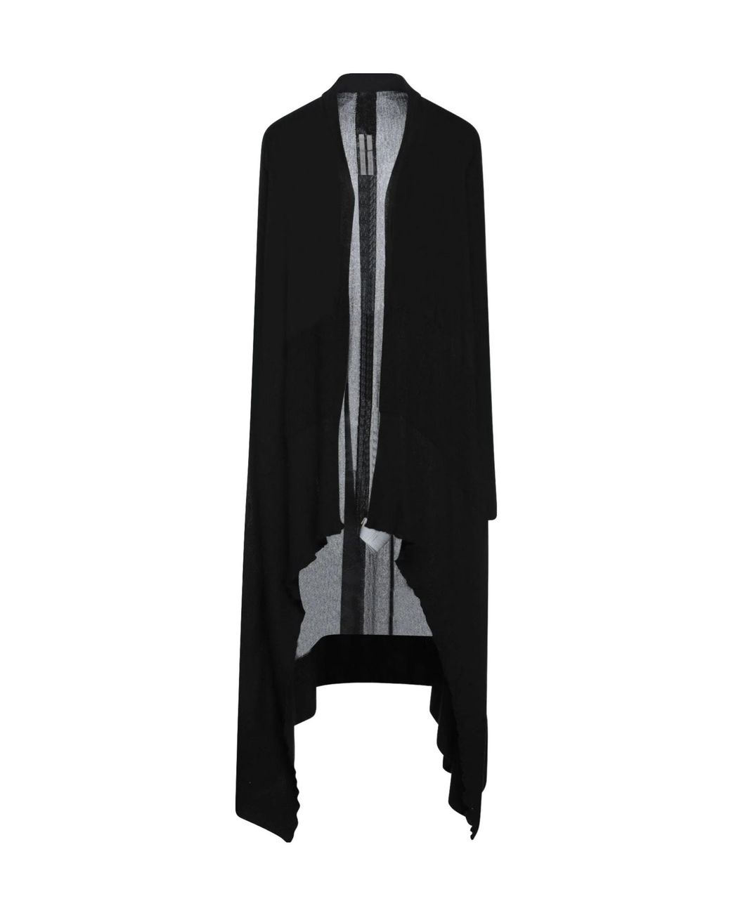 Rick Owens Black Cardigan Cashmere