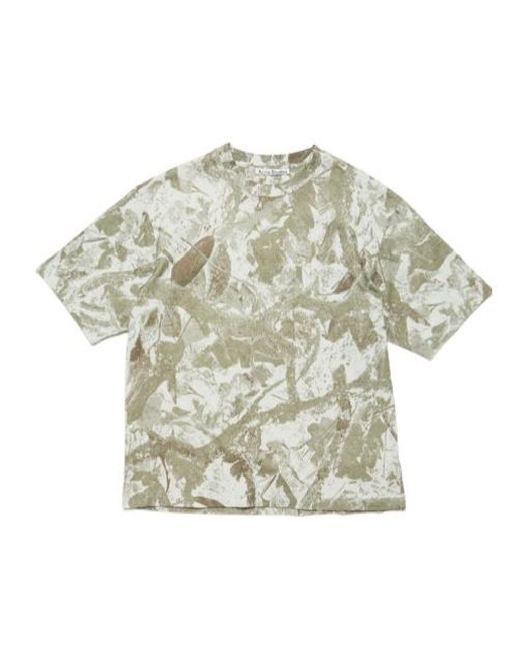 Acne Gray Crew-Neck T-Shirt