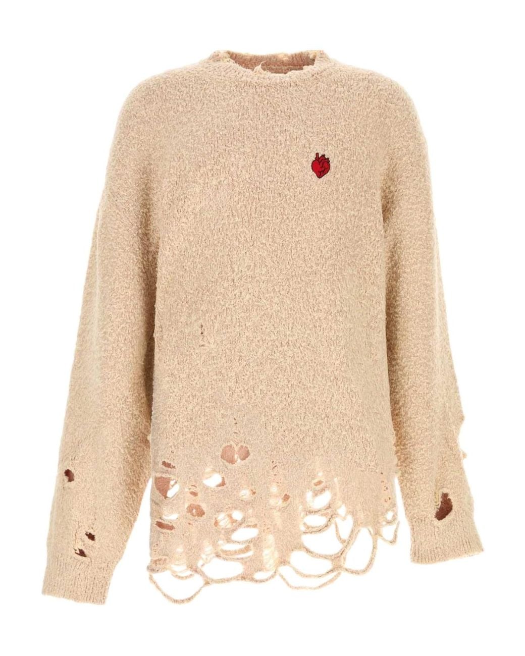Doublet Natural Long-Sleeved Sweater for men