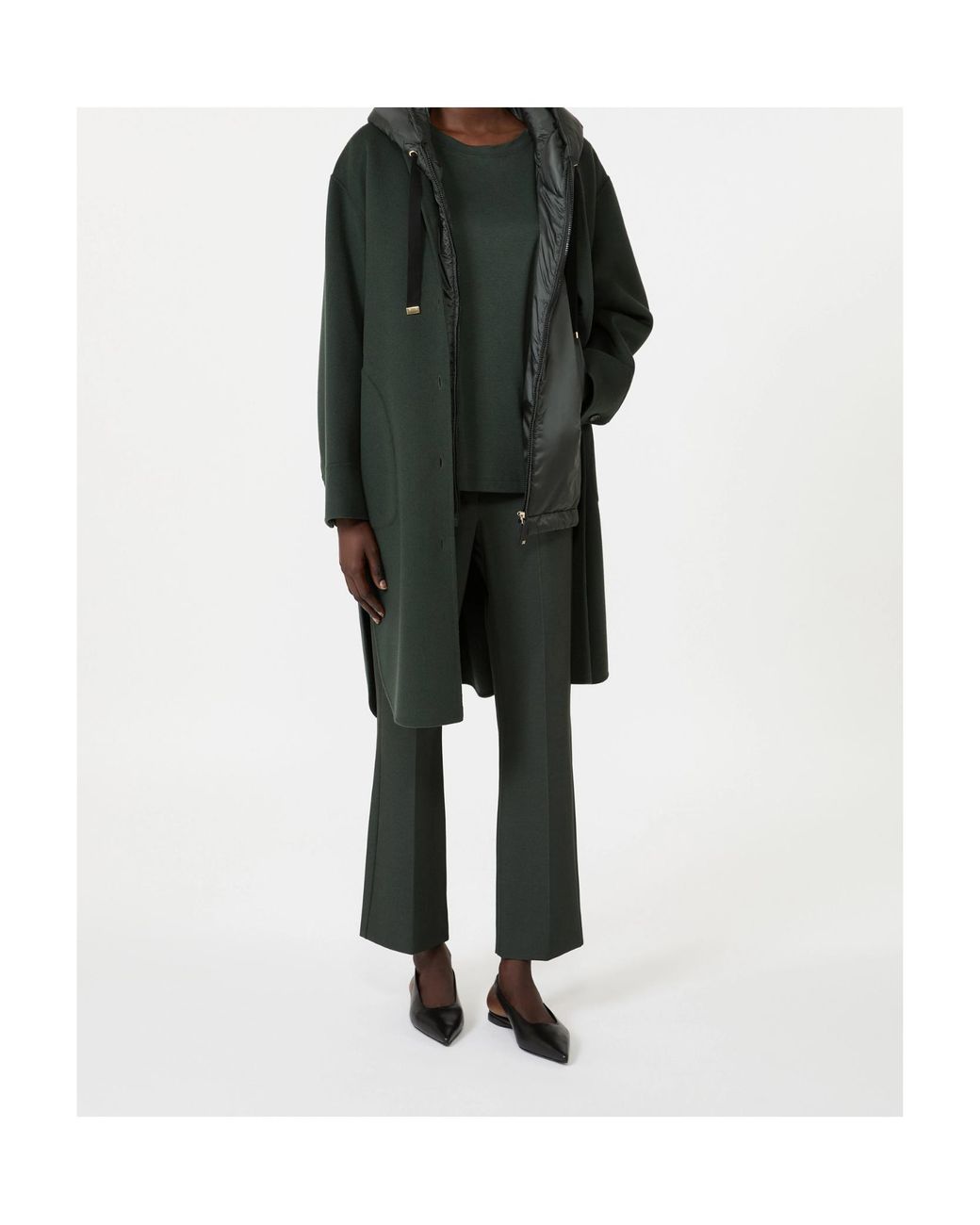 Max Mara Green Smmsegale Crewneck Jersey T-Shirt