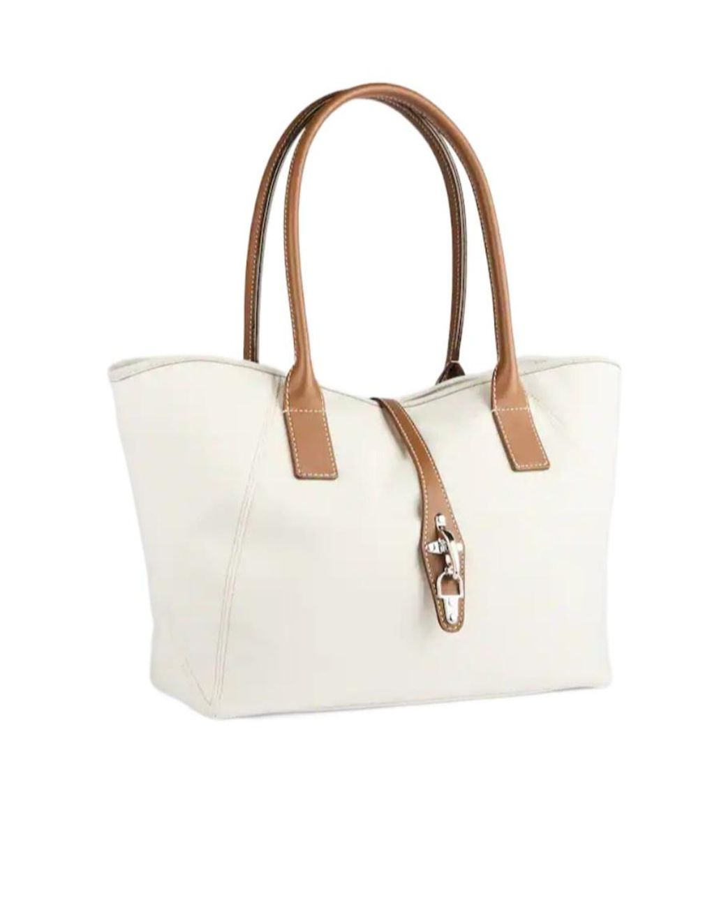 Fay White Shopping Bag