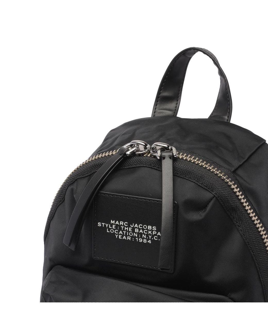 Marc Jacobs Black The Biker Medium Backpack