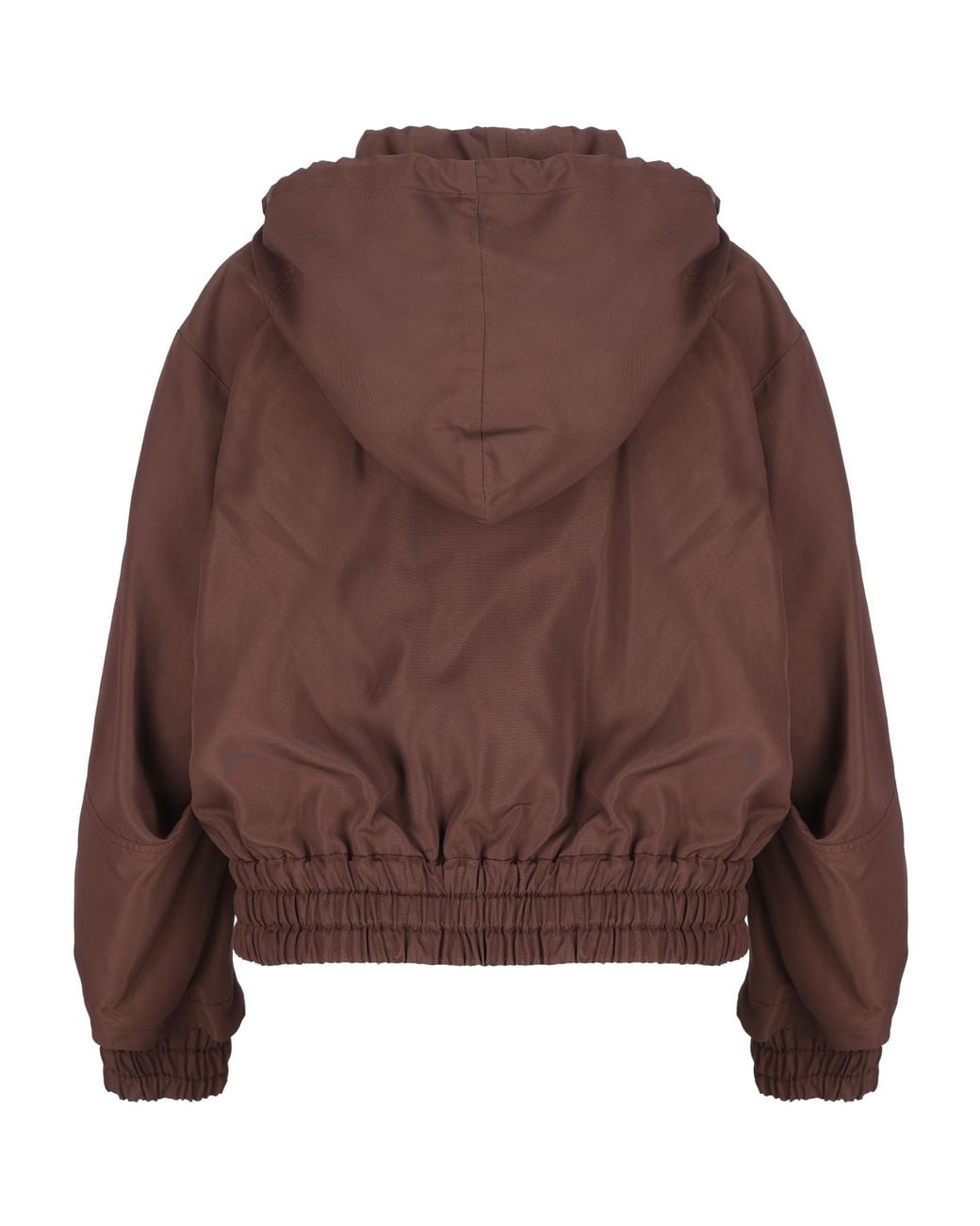 Fendi Brown Double-Zip Hooded Jacket