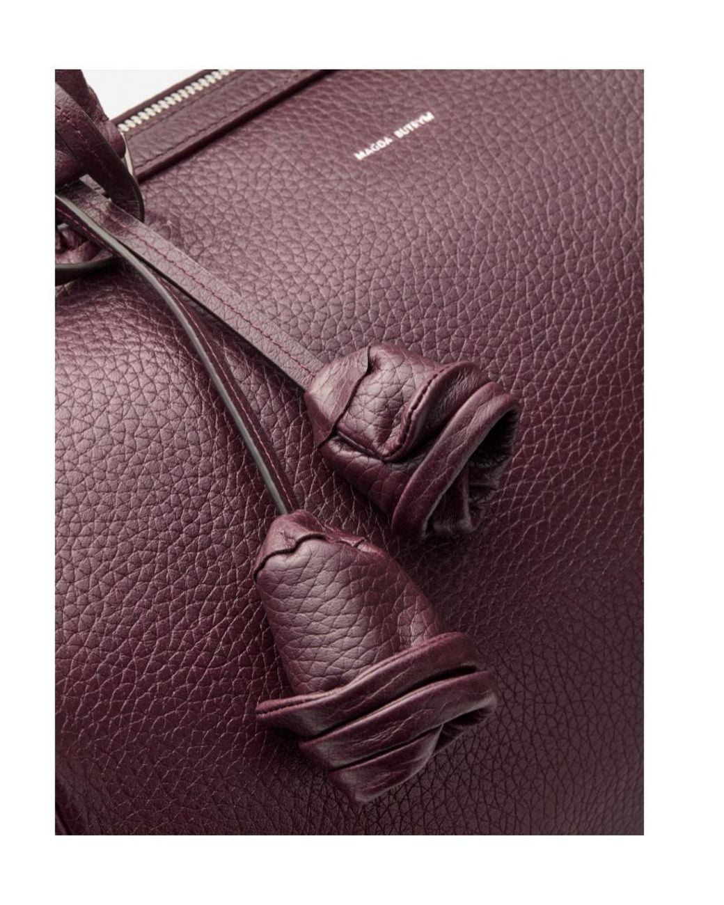 Magda Butrym Brown Varsovia Tote Bag