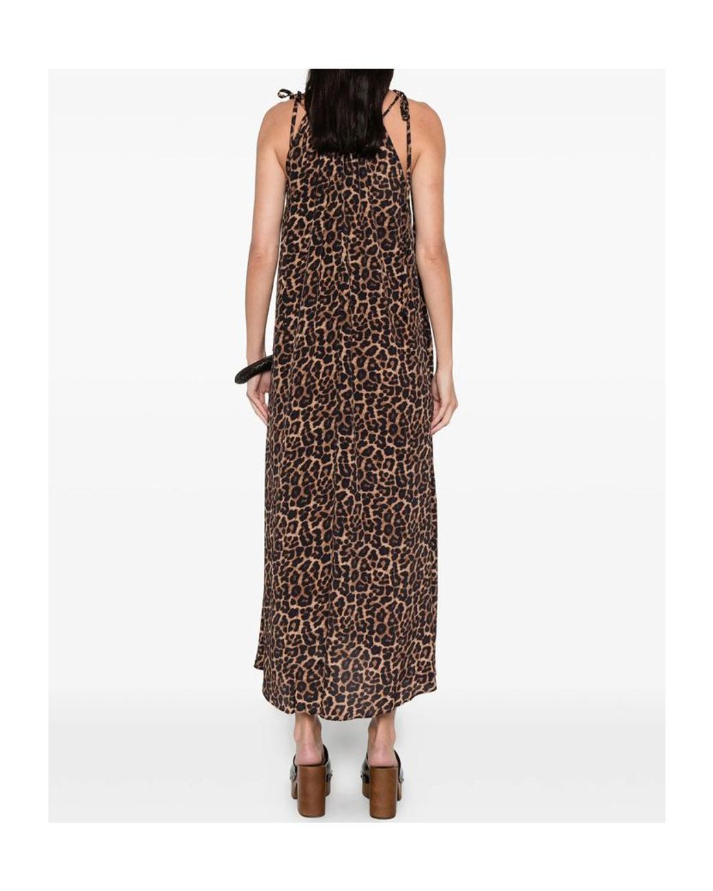 Anine Bing Multicolor Printed Sleeveless Dress