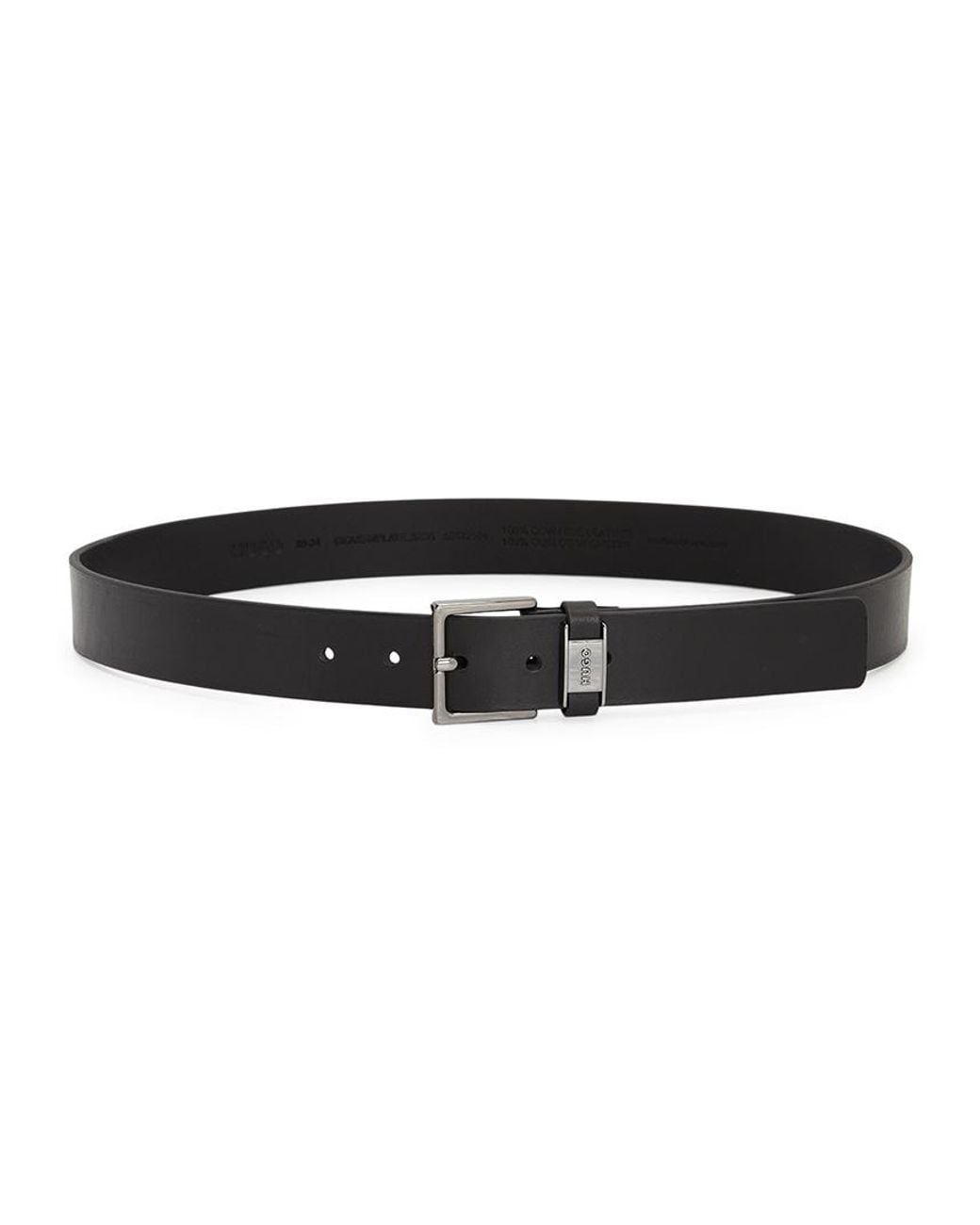 Boss Black Logo Belt for men