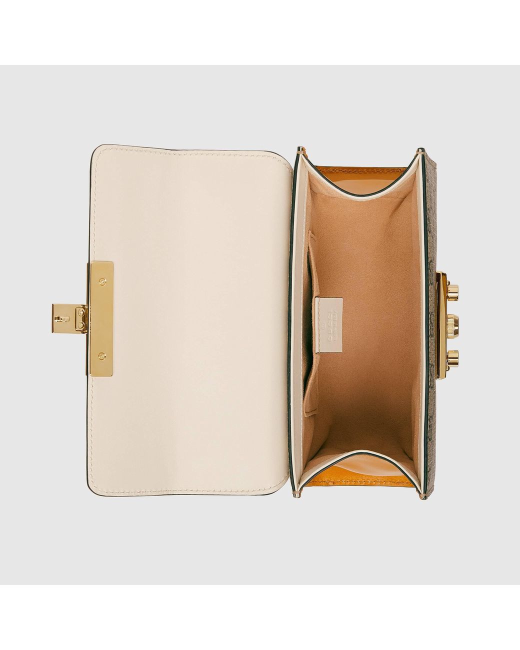 Gucci Natural Padlock Shoulder Bag