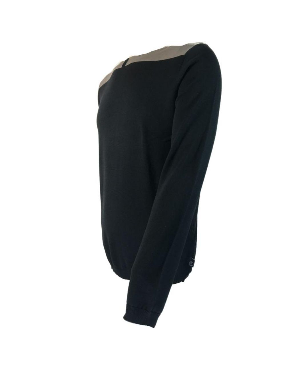 Armani Collezioni Blue Logo Sweater for men