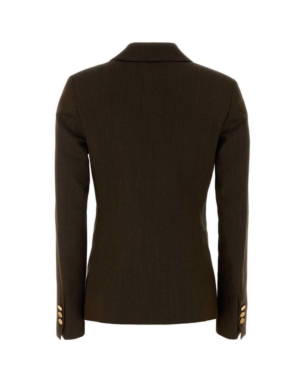 Alberta Ferretti Black Long-Sleeve Blazer