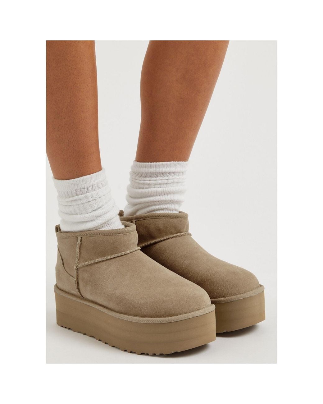 Ugg Brown Waterproof Thickened Ankle Boots