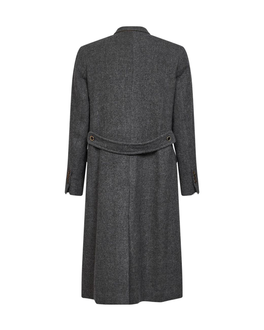 Uma Wang Gray Long-Sleeved Coat for men