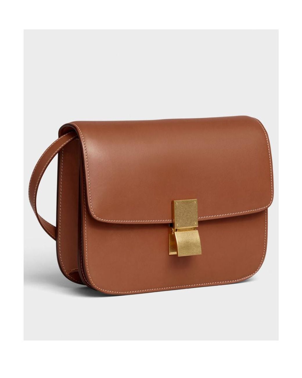 Céline Brown Medium Classic Bag