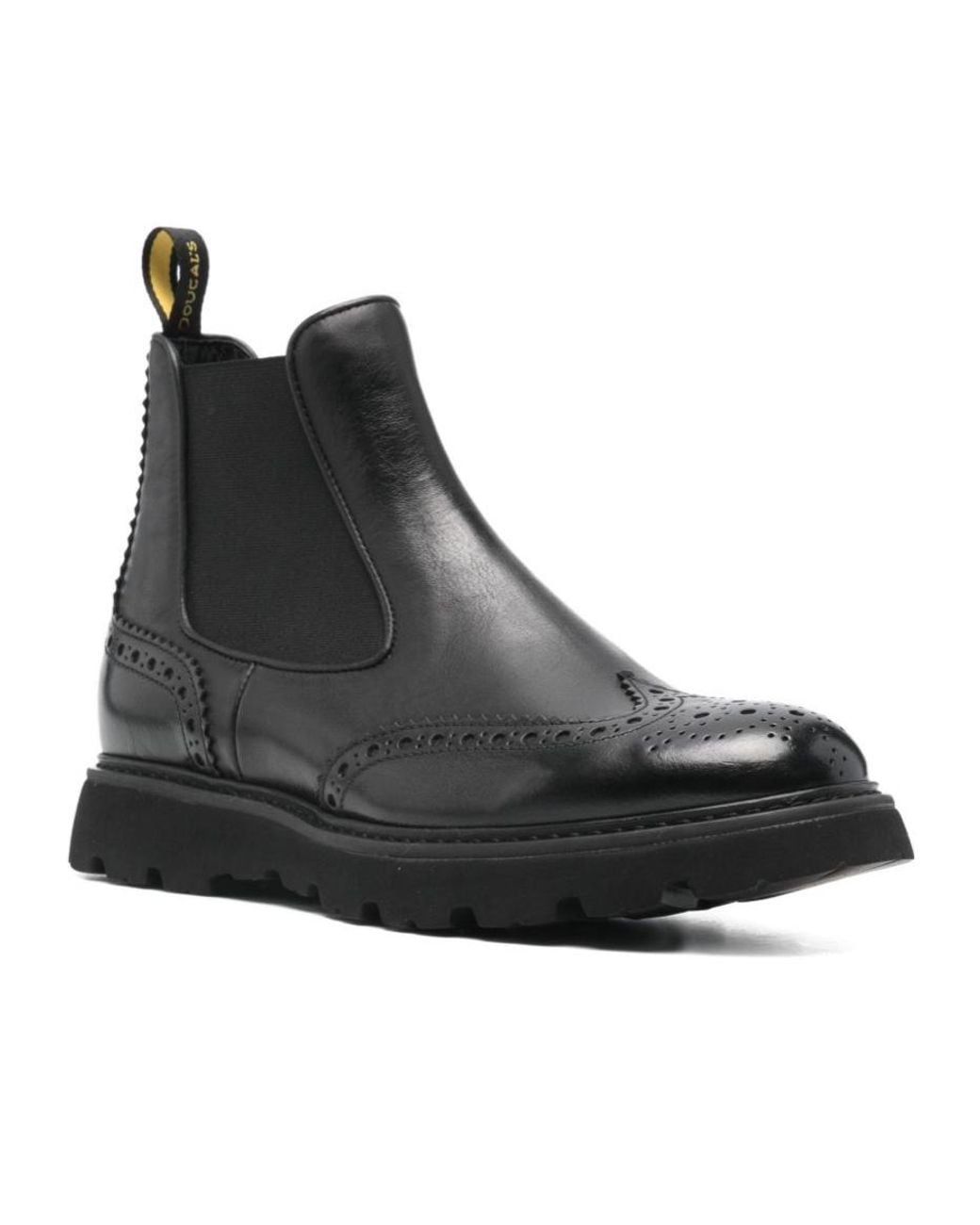 Doucal's Black Chelsea Boots for men