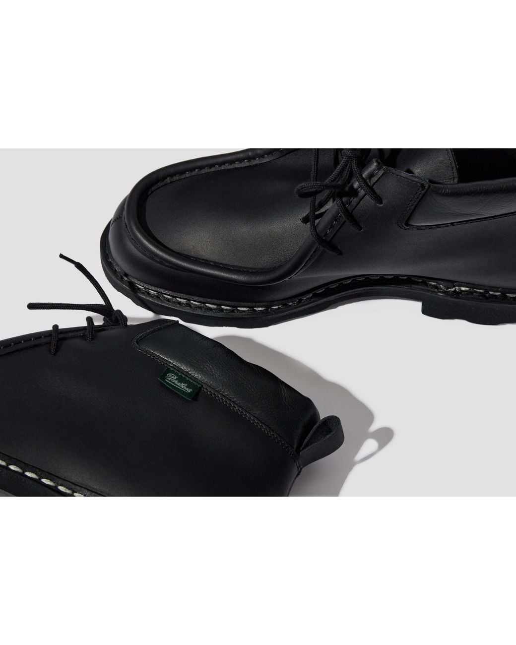 Paraboot Black Lace-Up Boots for men