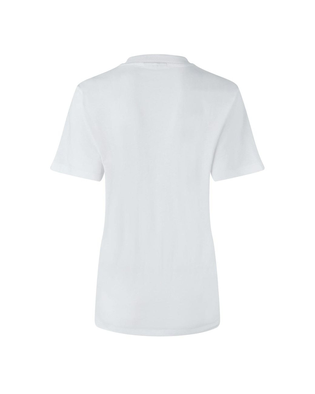Ganni White Graphic T-Shirt