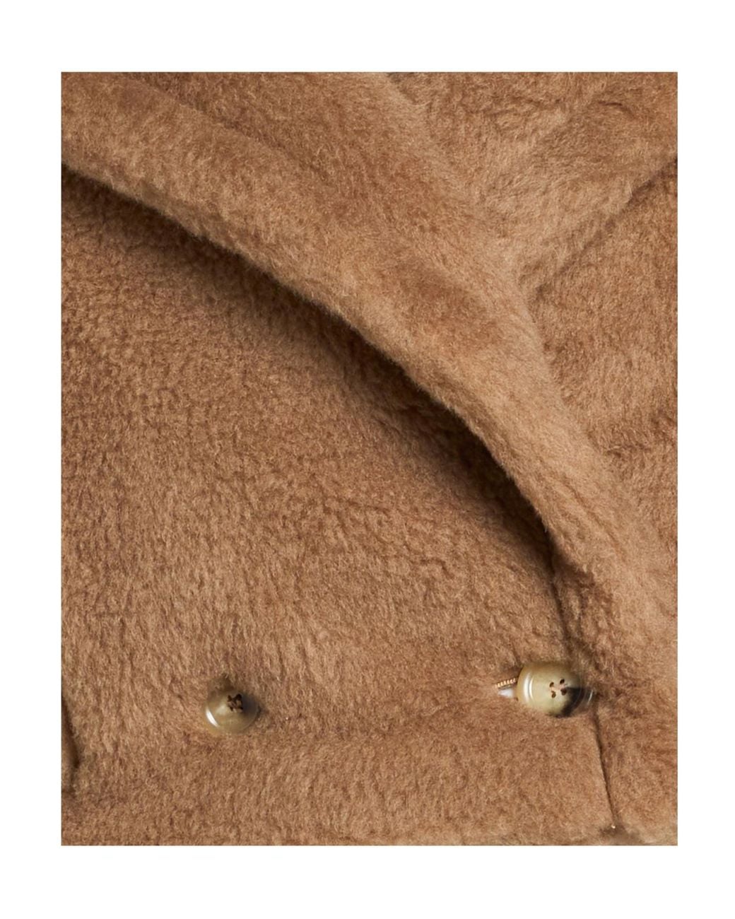 Max Mara Brown Fuzzy Teddy Coat