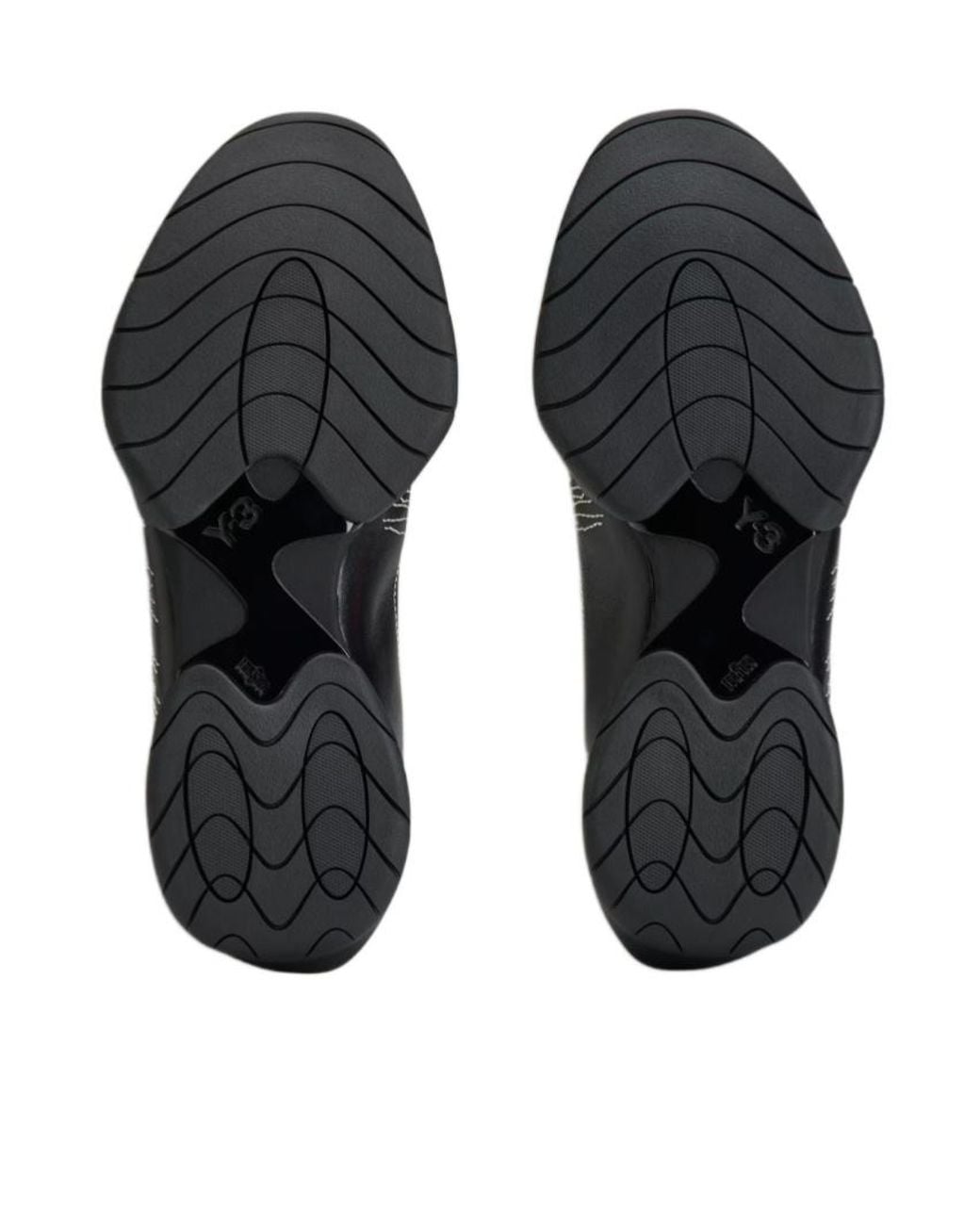 Y-3 Black Regu Low-Top Sneakers for men