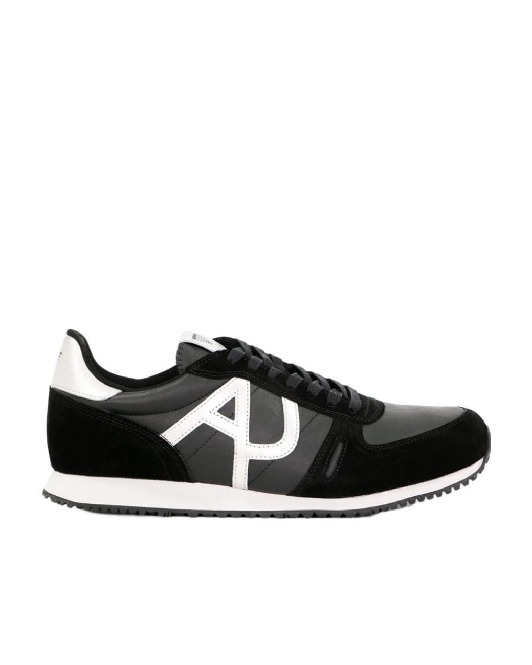 Armani Jeans Black Casual Sports Shoes for men