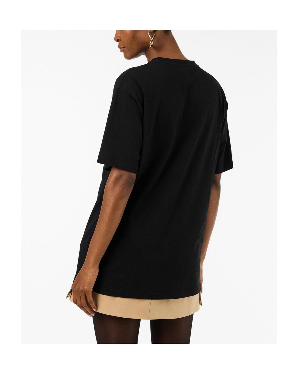 Balmain Black Oversized T-Shirt