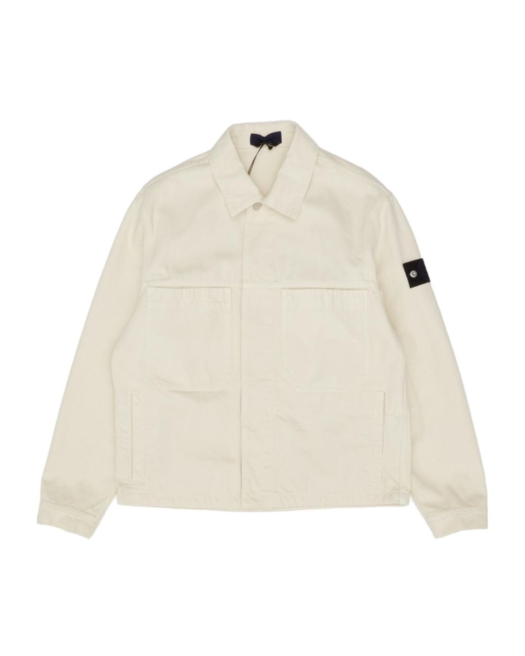 Stone Island Natural Bull Denim Tc Jacket for men