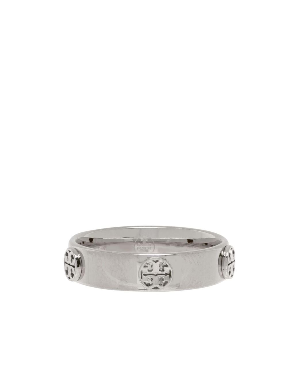Tory Burch White Miller Ring