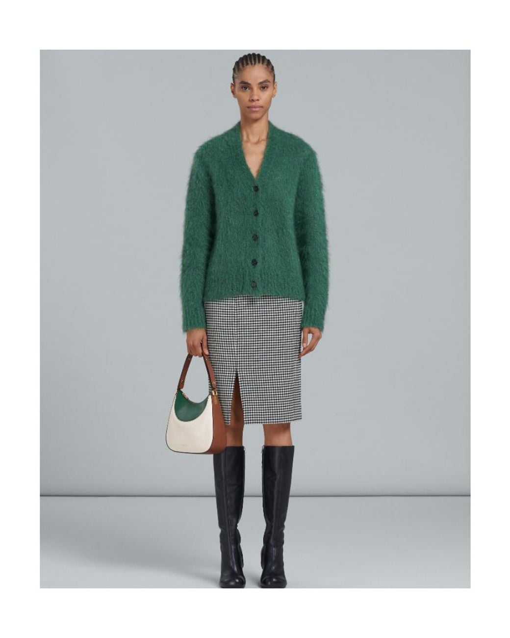 Marni Multicolor Logo-Print Tote Bag