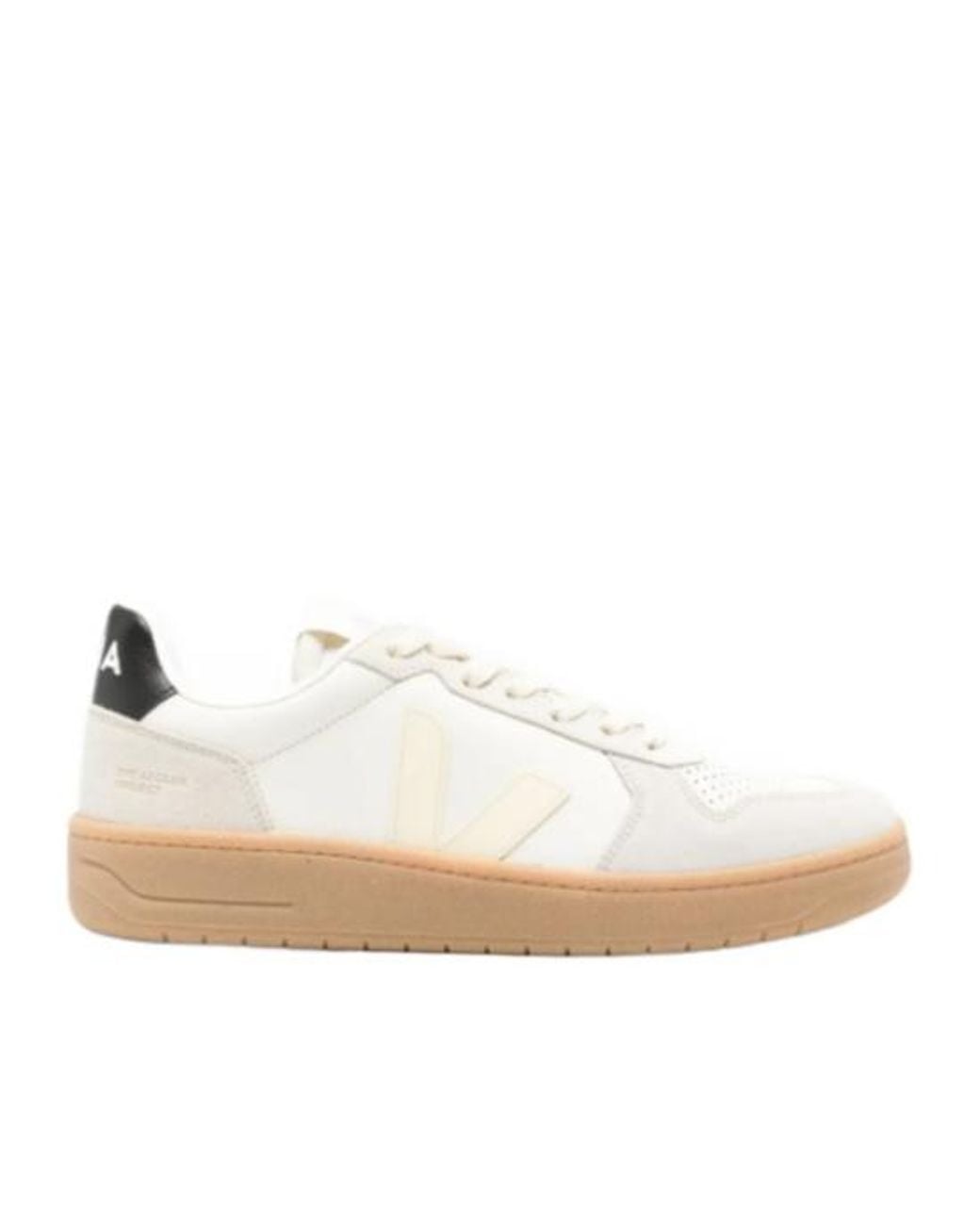 Veja White V-82 Lace-Up Sneakers for men