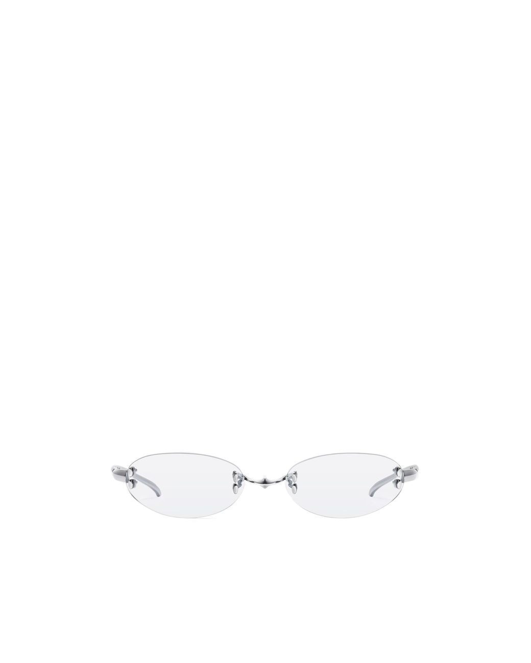 Gentle Monster White Furi Glasses
