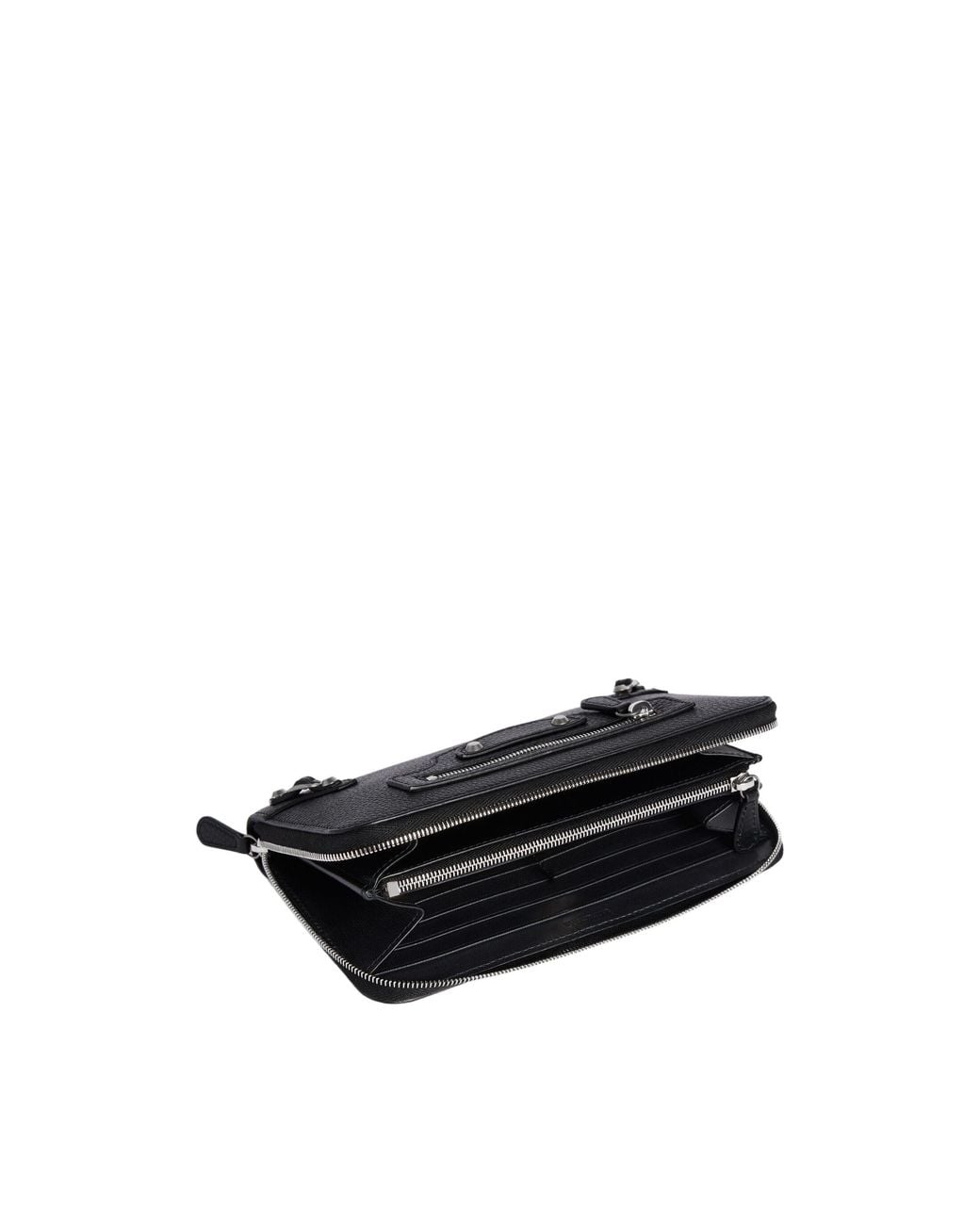 Balenciaga Black Le City Business Continental Wallet for men