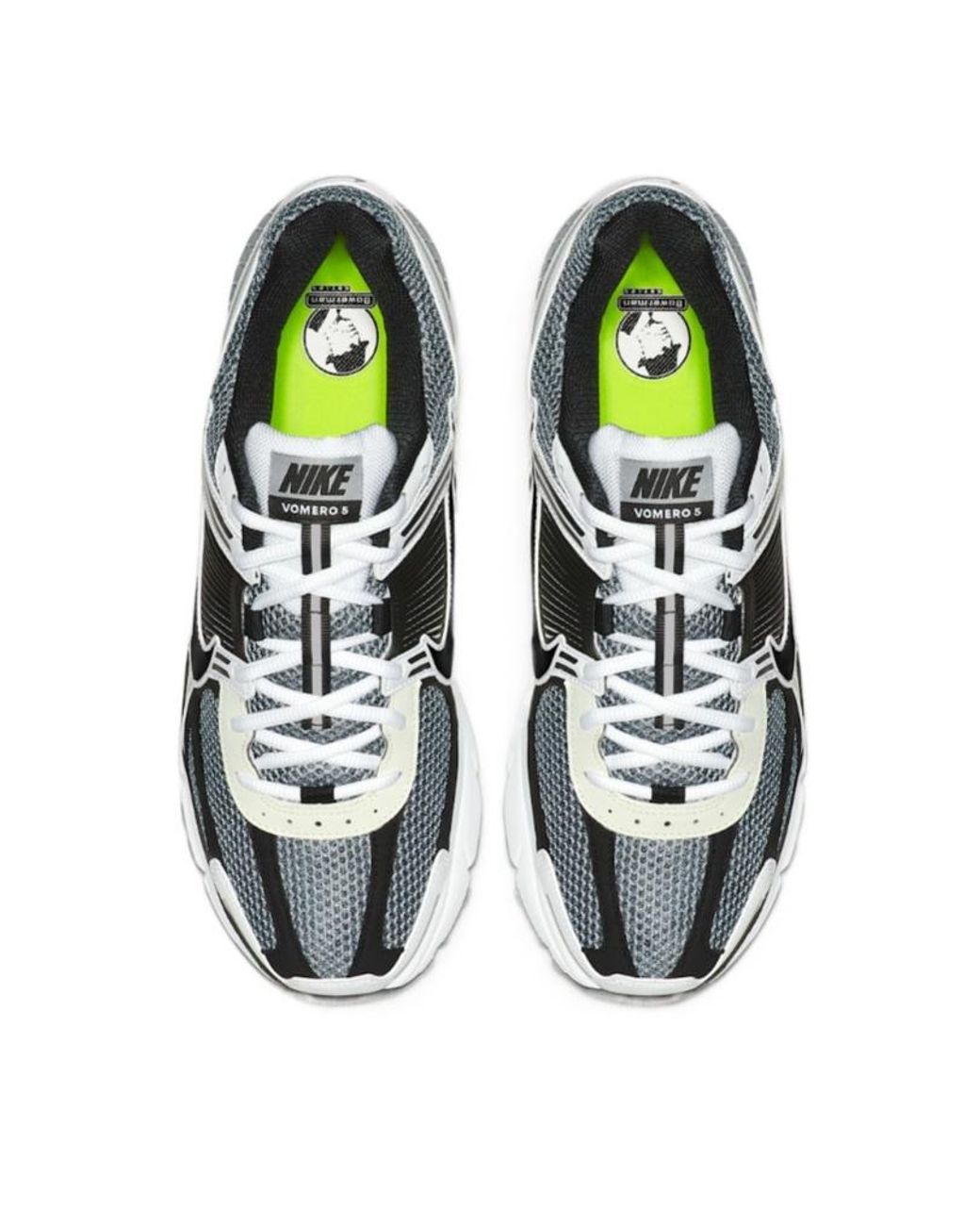 Nike Gray Mesh Panel Running Shoes for men