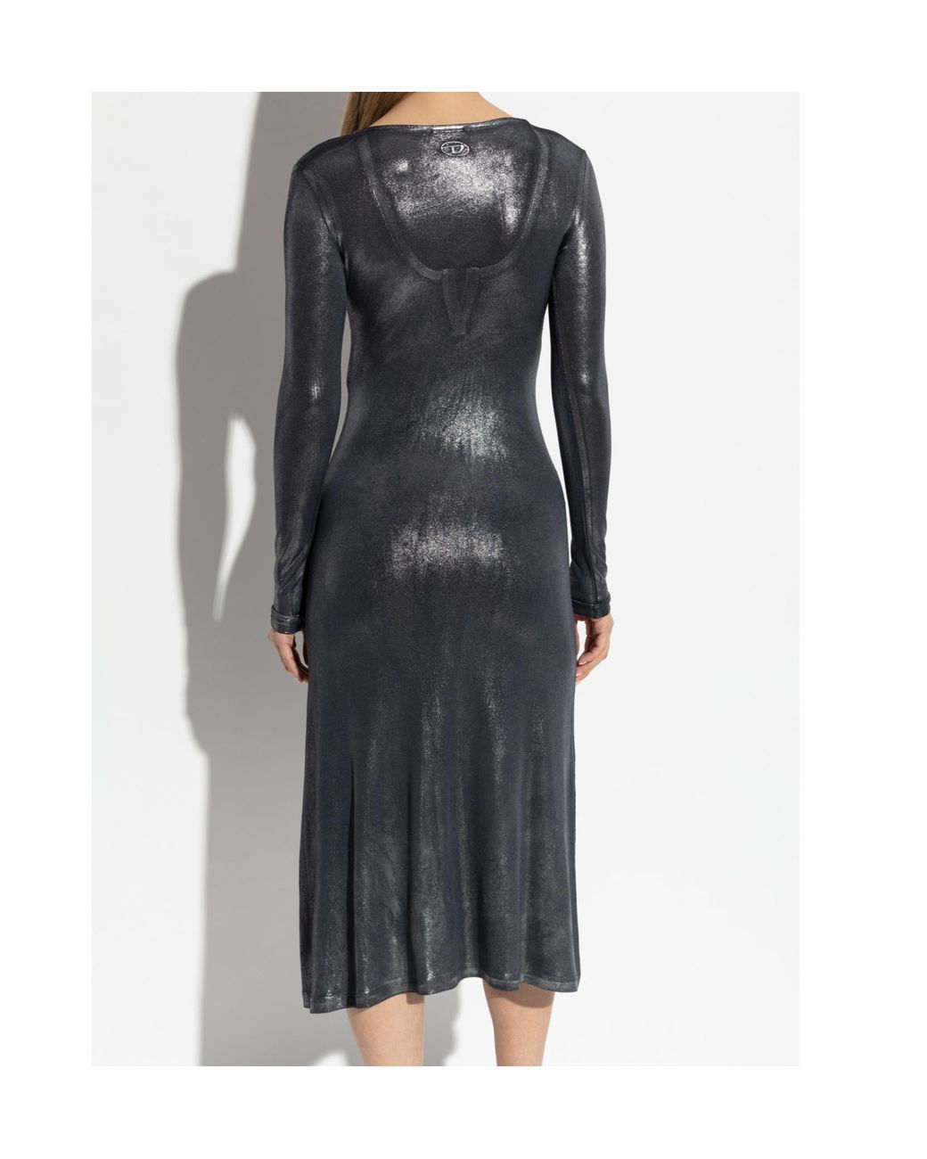 DIESEL Gray D-Ama-Ls Midi Dress