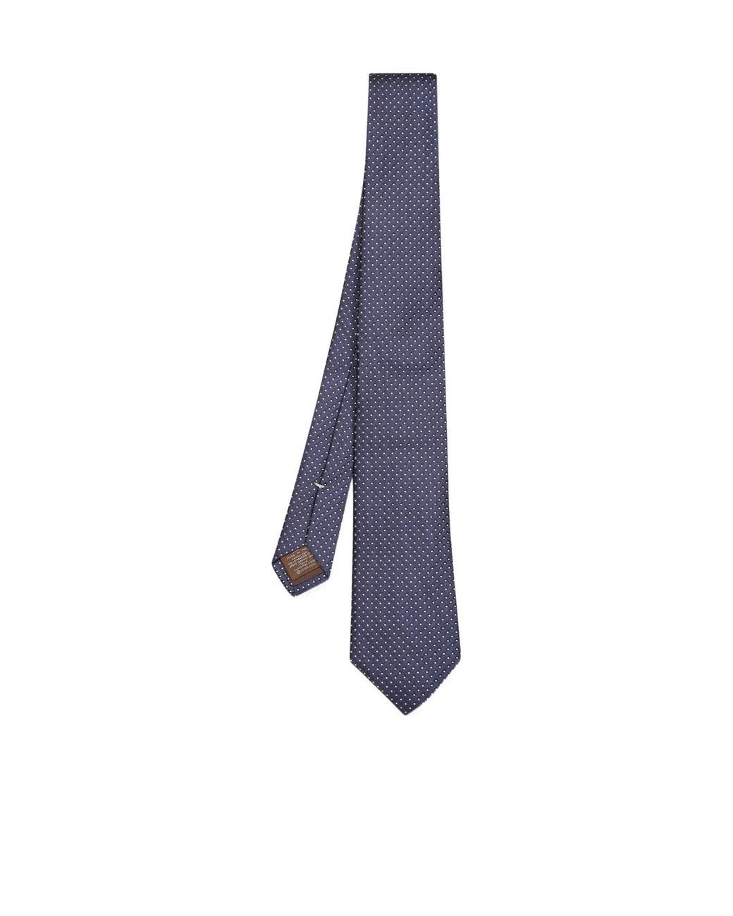 Canali Blue Pointed-Tip Tie for men