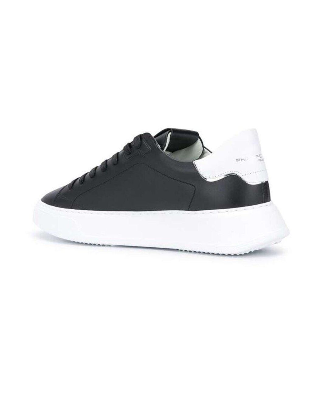 Philippe Model Multicolor Temple Veau Lace-Up Sneakers for men