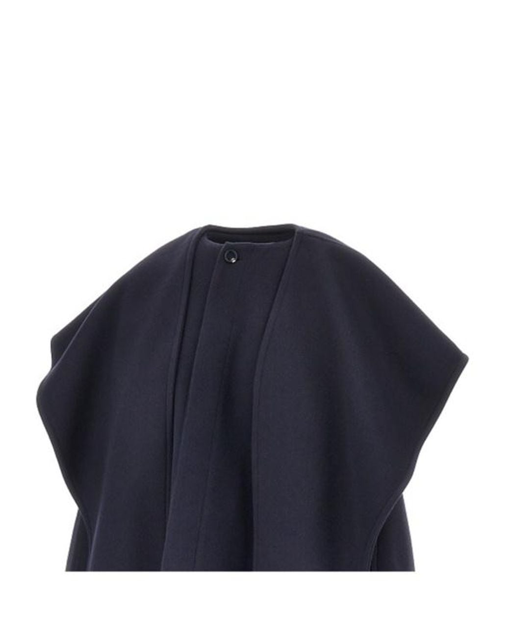 Bottega Veneta Blue Long-Sleeved Coat